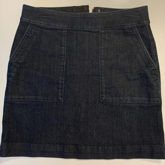 LOFT Dresses & Skirts - LOFT Made and Loved Skirt Women's Dark Blue Jean